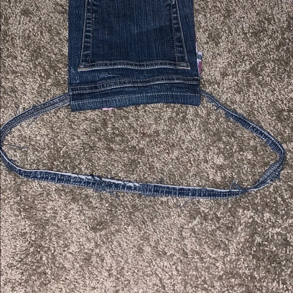 ⚠️ Handmade “Sisters Forever” Jean Purse